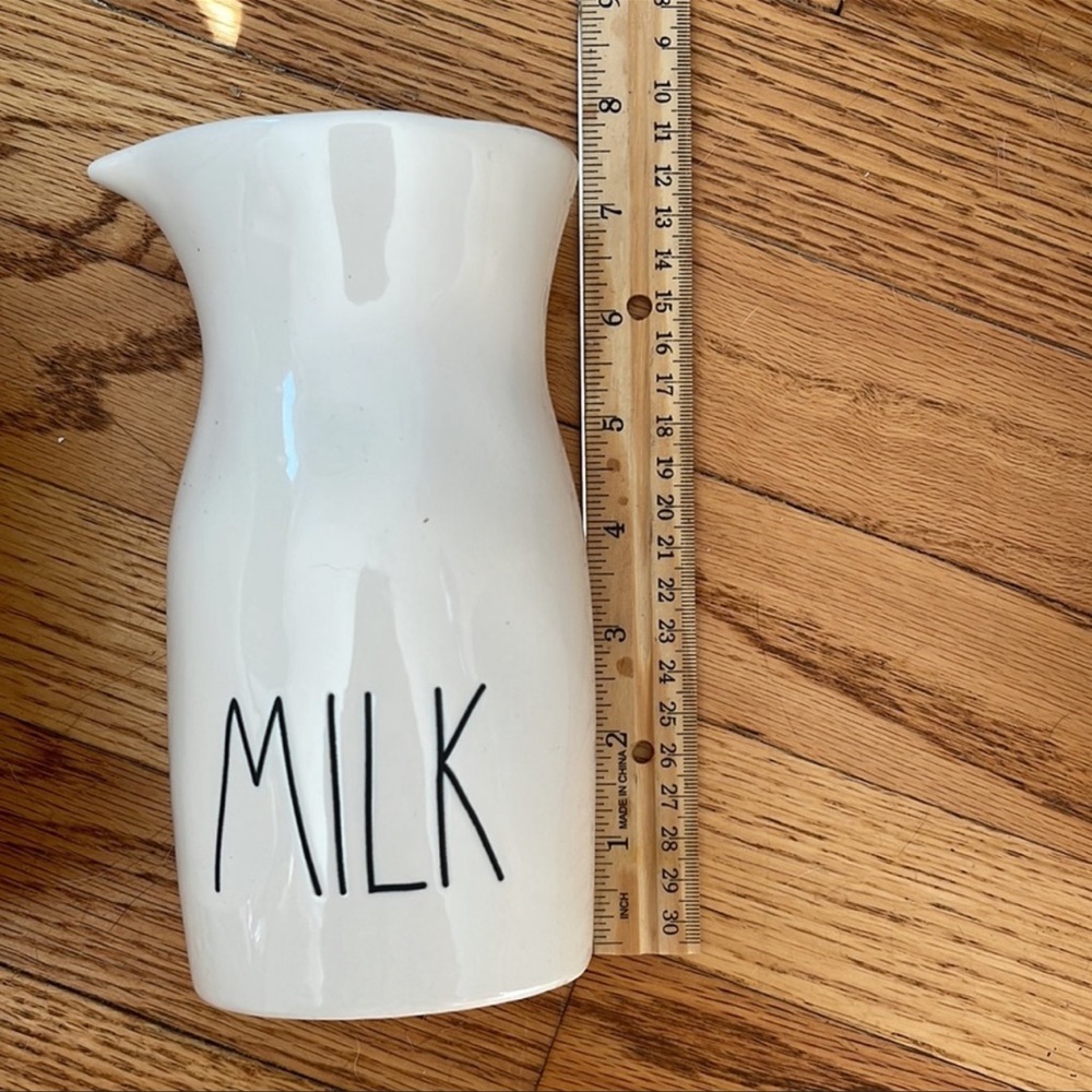 RARE RAE DUNN “MILK” pitcher.